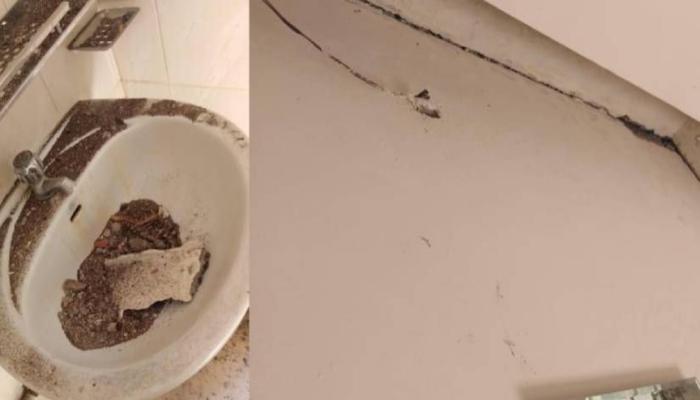 ভূমিকম্পে কুবির ফয়জুন্নেছা হল কেঁপে উঠল: দেয়ালে ফাটল, শিক্ষার্থীদের মনে আতঙ্ক