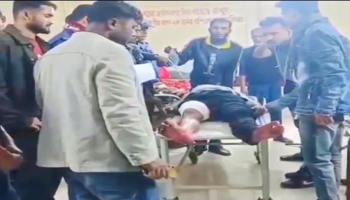 ব্রাহ্মণবাড়িয়ায় মুখোমুখি হামলা প্রকাশ্যে গুলিতে যুবক গুরুতর আহত
